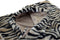 Deken DKD Home Decor Wild Zwart Geel (130 x 170 x 2 cm)