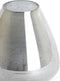 Light&living Vaas Ø22,5x23 cm LATERZA glas steenslag smoke