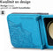 iMoshion Hoesje Geschikt voor Samsung Galaxy Z Flip 5 Hoesje Met Pasjeshouder - iMoshion Mandala Bookcase flip versie - Turquoise