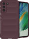 imoshion Hoesje - Geschikt voor Samsung Galaxy S21 FE - EasyGrip Backcover - Aubergine