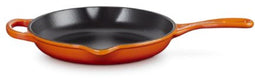 Le Creuset Skillet Signature - Koekenpan - Ø 23 cm - Geëmailleerd Gietijzer - Oranjerood