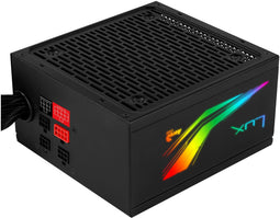 Aerocool LUX RGB 550M - Voeding - 550W 80 PLUS Bronze - Zwart