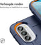 iMoshion Hoesje Geschikt voor Motorola Moto G82 / Moto G52 Hoesje Siliconen - iMoshion Rugged Shield Backcover - Blauw