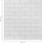 vidaXL - 3D-behang - zelfklevend - 40 - st - bakstenen - wit