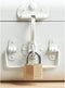 MasterLock 140EURSIX - Hangsloten - 40mm massief koper - Set van 6