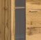 Furnilux Jam - Woonkamercombinatie - Deels open deels dichte kast - Bruin - 35x235x159cm