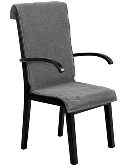 Saaf - Elektrische Deken - 3 Warmtestanden - 40 x 110 cm - Original Grey Polyester