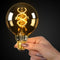 Lucide G95 - Filament lamp - LED Dimbaar - E27 - 4,9W 2200K - Amber