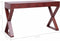 vidaXL - Computerbureau - 132x47x77 - cm - massief - mahoniehout - bruin