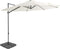 vidaXL - Parasol - met - draagbare - voet - zandkleurig