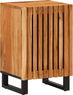 vidaXL - Badkamerkast - 38x34x58 - cm - massief - acaciahout