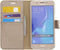 Accezz Hoesje Geschikt voor Samsung Galaxy J5 (2016) Hoesje Met Pasjeshouder - Accezz Wallet Softcase Bookcase - goud