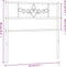 vidaXL - Hoofdbord - 100 - cm - metaal - zwart