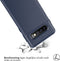 iMoshion Hoesje Geschikt voor Samsung Galaxy S10 Hoesje Siliconen - iMoshion Carbon Softcase Backcover - Blauw