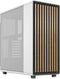 Fractal Design North - Tower - Mesh met echt walnoot of eikenhout - Chalk White