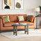 vidaXL - Salontafelpoten - 2 - st - 28x(42-43) - cm - staal - antraciet