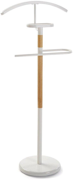 Kledingrek Versa Wit Hout Rubberwood 28,8 x 112 x 46,5 cm