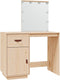 vidaXL - Kaptafel - met - LED - 95x50x133,5 - cm - massief - grenenhout