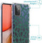 iMoshion Hoesje Geschikt voor Samsung Galaxy A72 Hoesje Met Koord - iMoshion Design Hoesje met Koord - Groen / Transparant / Panther Illustration