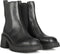 PS Poelman ATENE - Dames Chelsea Laarzen - Chunky zool - Zwart - Maat 40