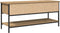 vidaXL - TV-kast - Artisan - Eiken - 100x35x45 - cm - Geengineerd - Hout - en - Staal