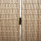vidaXL - Vouwdeel - 3 - Panelen - Beige - 146x200 - cm - Poly - Rattan