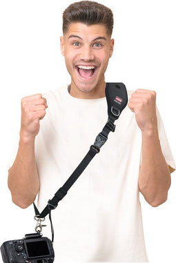 Techvavo® Verstelbare Camera Strap - Schouderriem voor Digitale en Spiegelreflex Camera - Camera