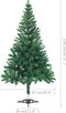 vidaXL - Kunstkerstboom - met - standaard - 230 - takken - 120 - cm