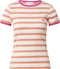 Lee Dames Stripe Tee - Korte Mouw - Normale Pasvorm - Curry
