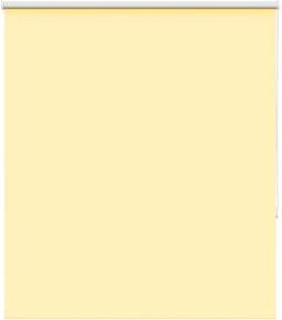 vidaXL - Rolgordijn - 140x150 - cm - verduisterend - stofbreedte - 136,6 - cm - geel