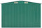 vidaXL - Tuinschuur - 257x298x178 - cm - metaal - groen