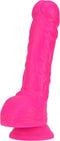 Blush - Neo Elite dildo 22 cm van Sensa Feel silicone - Roze