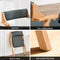 SoBuy FST98-SG - Opvouwbare Eetkamerstoel - Ergonomisch ontwerp - Donkergrijs