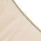 vidaXL - Ligbed - inklapbaar - stof - beige