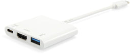 Equip - USB Type C naar HDMI Adapter - PD ondersteuning - Wit