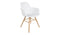 Zuiver Albert Kuip Eetkamerstoelen met armleuning Wit - Set van 2