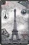 imoshion Tablet Hoes - Geschikt voor Samsung Galaxy Tab A7 - Design Trifold Bookcase - Parijs