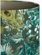 Light & Living Lampenkap ovaal Xenia Flora - Groen - 38x17.5x28cm - Oosters