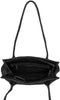 DSTRCT Medium Schoudertas / Crossbodytas Dames - Leer - Portland Road - Crocoprint - Zwart