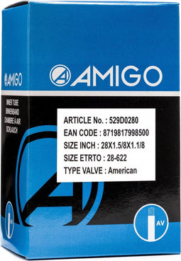 AMIGO Binnenband - 28 inch - ETRTO 28-622 - Autoventiel