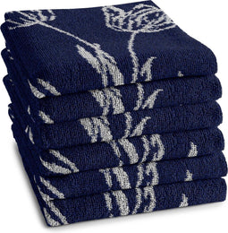 DDDDD Lisse - Keukendoek - 100% katoen - Blauw (6 stuks)