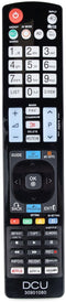 DCU Advance Tecnologic 30901080 - Afstandsbediening - Drukknoppen - Verlichte toetsen - Zwart