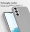 iMoshion Hoesje Geschikt voor Samsung Galaxy S22 Hoesje Met Koord - iMoshion Color Backcover met afneembaar koord - Grijs