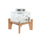 Water automaat Home ESPRIT Transparant Natuurlijk Bamboe Kristal 3,5 L 19 x 19 x 16 cm