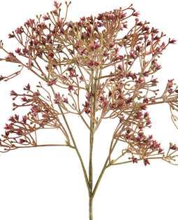 PTMD Garden Flower Zeelavendel Kunsttak - 26x19x48 cm - Bordeauxrood