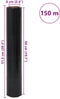vidaXL - Stretchfilm - 6 - st - 23 - μm - 50 - cm - x - 150 - m - zwart