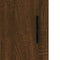 vidaXL - Dressoir - 69,5x34x90 - cm - bewerkt - hout - bruin - eikenkleur