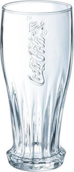 Luminarc Coca Cola Crown longdrinkglas - 35 cl - Transparant - Set-4