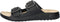 Ecco 2nd Cozmo - Heren slipper - Klittenbandsluiting - Zwart - Maat 45