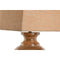 Home ESPRIT - Bureaulamp - 50 W E27 - Natuurlijk 36 x 36 x 68 cm